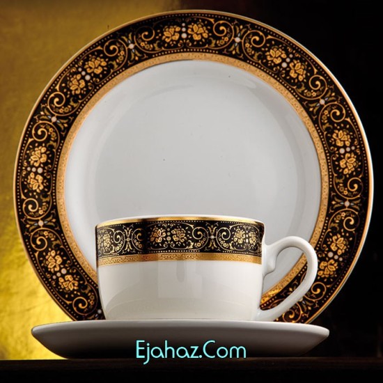میدنایت سری ایتالیا اف سرویس چینی 28 پارچه غذاخوری میدنایت 6 نفره درجه: یک میدنایت سری ایتالیا اف سرویس چینی 28 پارچه غذاخوری میدنایت 6 نفره درجه: یک