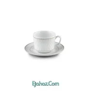 میلانو سفید سری رادیانس سرویس چینی 12 پارچه چای خوری میلانوسفید 6 نفره درجه: عالی