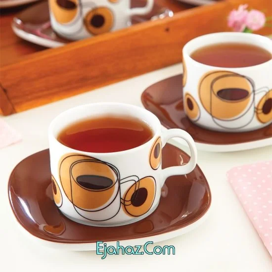 چینی زرین چای خوری 12 پارچه کافی بینز