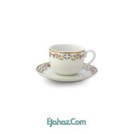 سرویس چای خوری چینی زرین طرح گلستان 12 پارچه